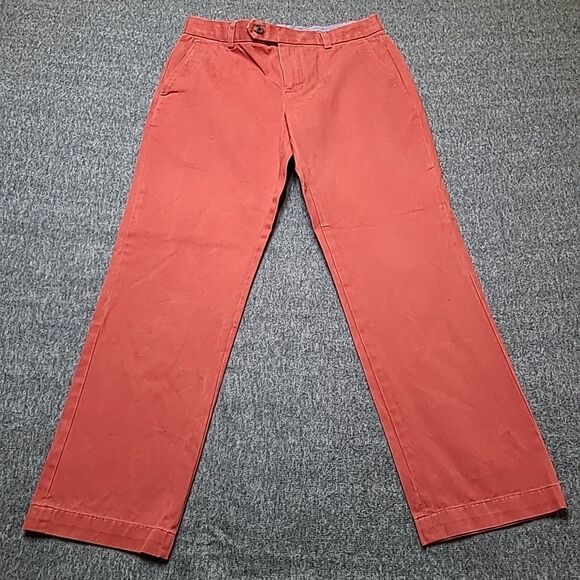 Brooks Brothers Milano Mens 32x30 Chino Pants Chestnut Office Work Career - Picture 1 of 10